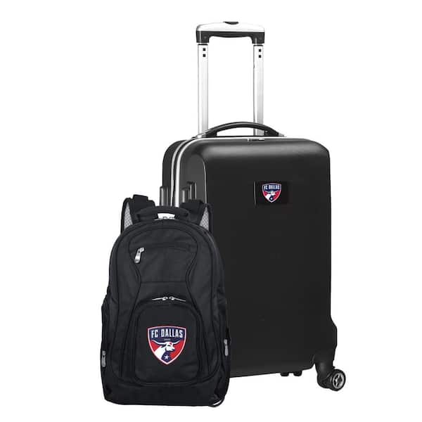 FC Dallas 21 in. Deluxe 2-Piece Backpack and Carry-on Set -Black