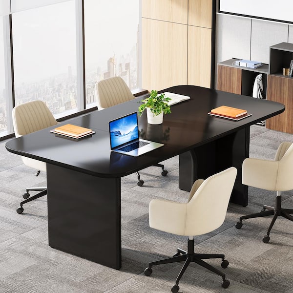 TRIBESIGNS WAY TO ORIGIN Halseey 63 in. Rectangular Black