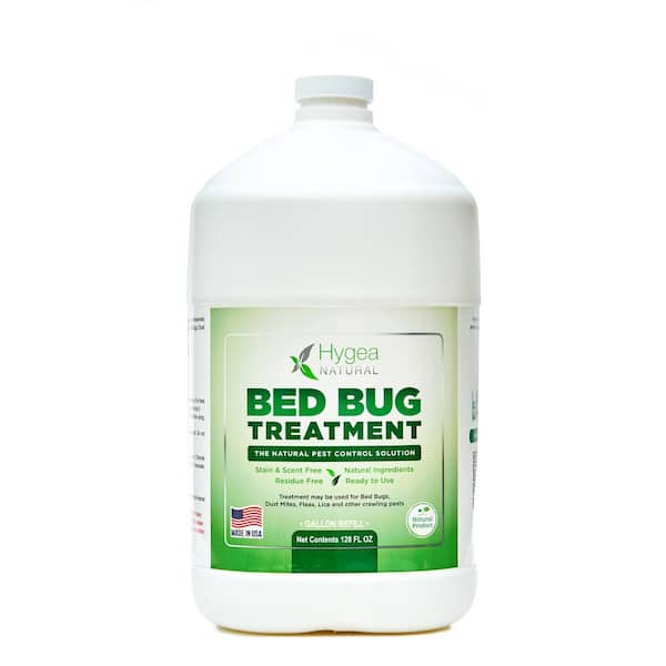 Hygea Natural Hygea Natural Bed Bug Spray gallon refill 128 oz Ready to Use,Non Toxic, Odorless, Stain Free, Family Safe Insect Killer