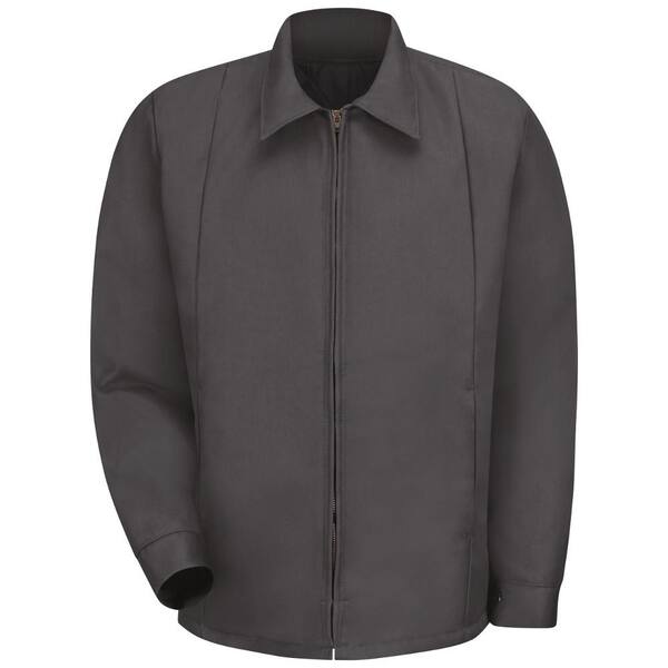 Red Kap Men's X-Large (Tall) Charcoal Perma-Lined Panel Jacket