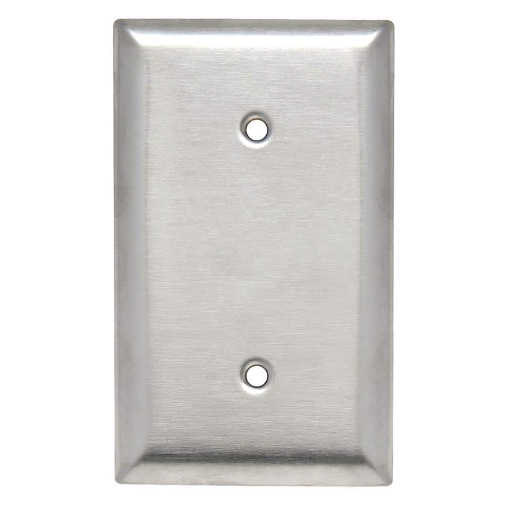 Pass & Seymour 302/304 S/S 1 Gang Strap Mount Blank Wall Plate, Stainless Steel (1-Pack) price history on PriceWatchPro