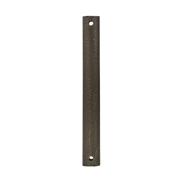 ARRANMORE LIGHTING & FANS 4 in. Charred Iron Steel Extension Downrod