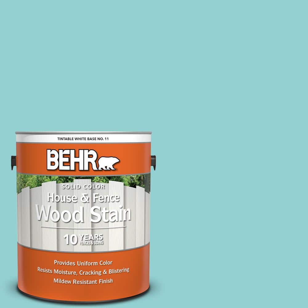 1 gal. #M460-3 Big Surf Solid Color House and Fence Exterior Wood Stain