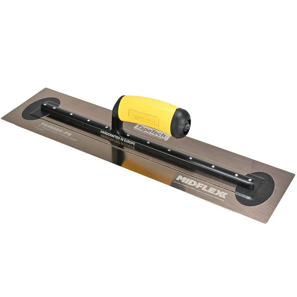 "18"" x 4.7"" Gold Stainless Steel Finishing Trowel" price history on PriceWatchPro
