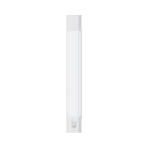 12 in. Plug-In White Integrated LED Linkable Under Cabinet Light, Soft White 3000K