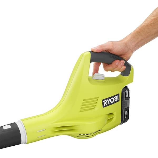 home depot ryobi trimmer blower combo