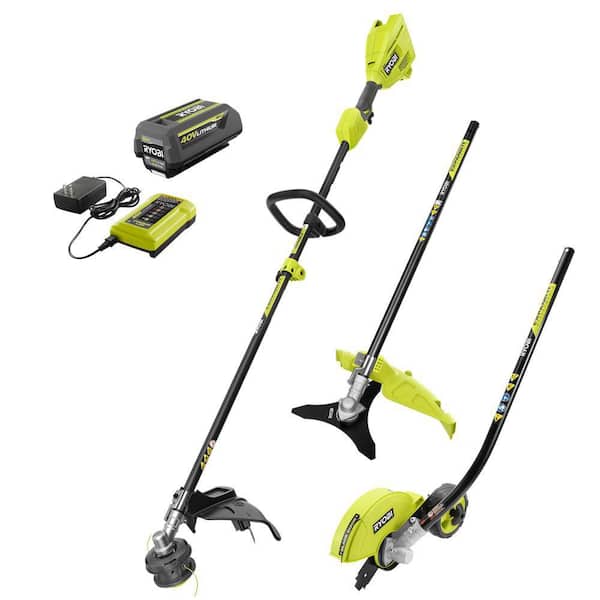 希少❗️デッドストック、新品未使用 RYOBI BASS LOVE 2260ML RYOBI 40V 15 in Expand-It Cordless Capable String Trimmer