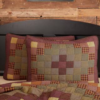 VHC Brands Heritage Farms Yellow Quilted Coperta 100% Cotone 60x50 – Trapunta Rovesciabile Con Tasca Portabastone