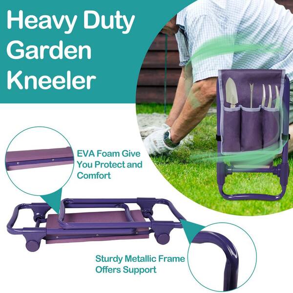 Heavy duty on sale garden kneeler