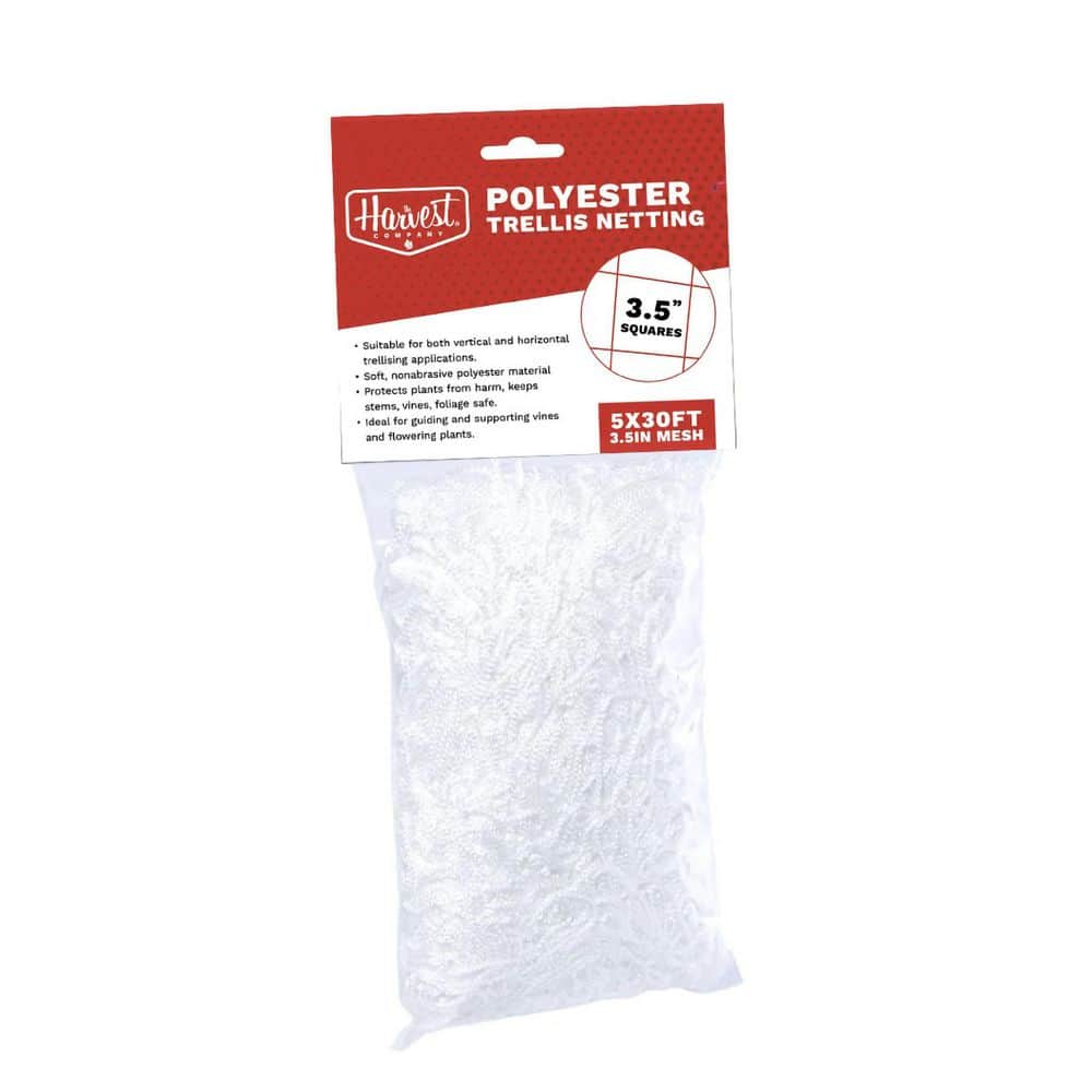 5 ft x 30 ft Soft Polyester Trellis Netting, 3.5 in Mesh Squares (1-Pack) price history on PriceWatchPro
