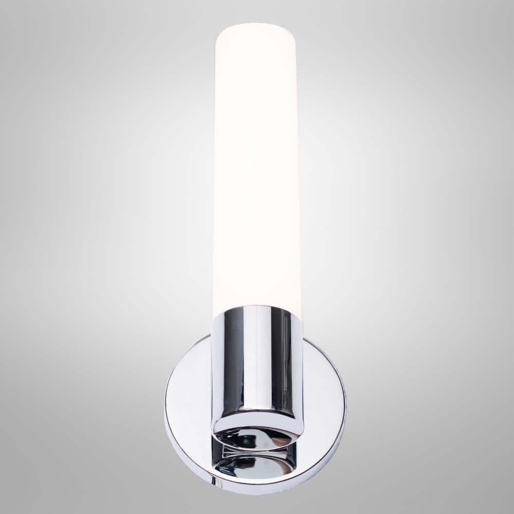 Turbo Cylinder LED Vanity Wall Sconce in Brushed Nickel