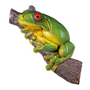 10 in. H Red Eyed Tree Frog Statue