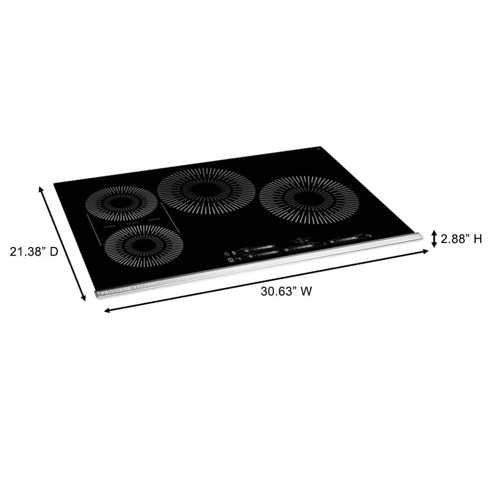Frigidaire 30" Black Ceramic Glass Induction Cooktop