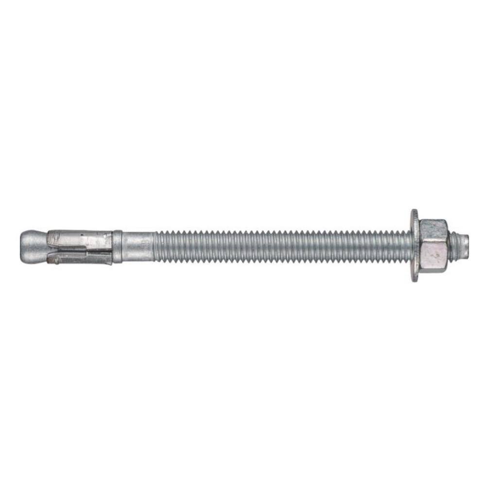 Hilti 3/8 in. x 21/2 in. Kwik Bolt 1 Carbon Steel Zinc Plated Concrete Anchor (50Pack) 2231454