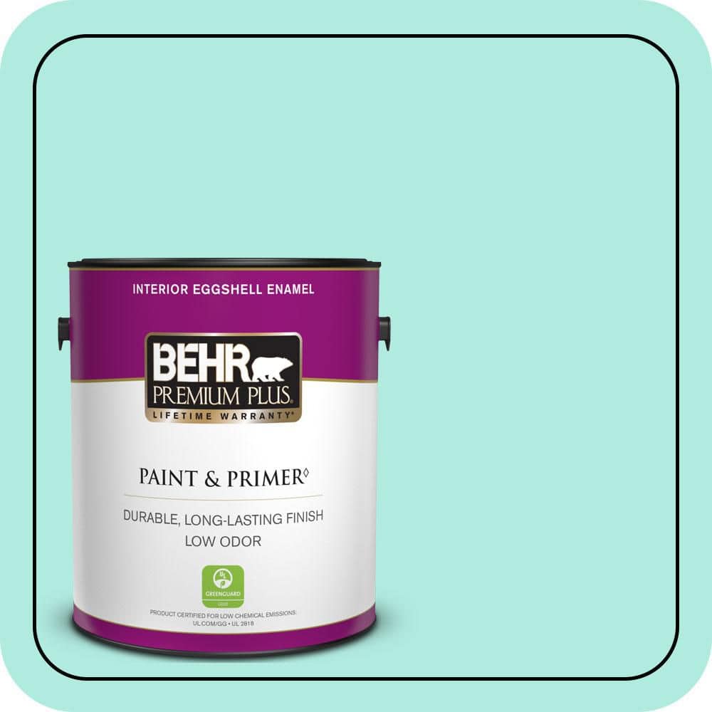 1 gal. #MQ4-23 Aloha Eggshell Enamel Low Odor Interior Paint & Primer price history on PriceWatchPro