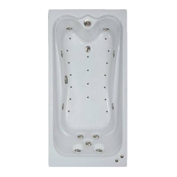 Reviews for Comfortflo 66 in. Acrylic Reversible Drain Rectangular