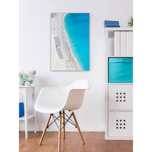 36 in. H x 24 in. W "Beach Gathering" by Marmont Hill Printed Canvas Wall Art