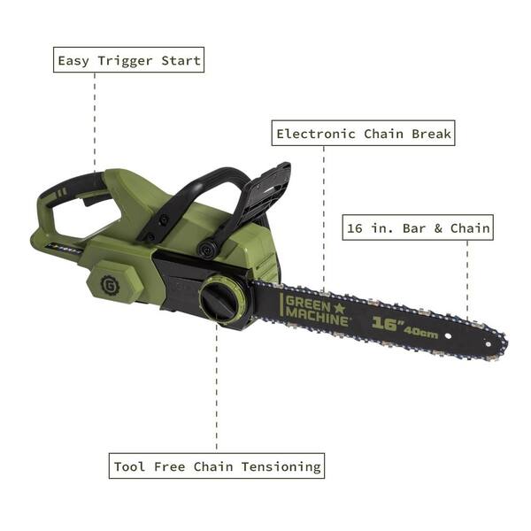 Homeowner Chainsaws - Mid Range Chainsaw Features