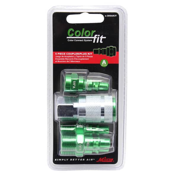 Milton Industries, Inc. ColorFit by Milton Coupler & Plug Kit - (A