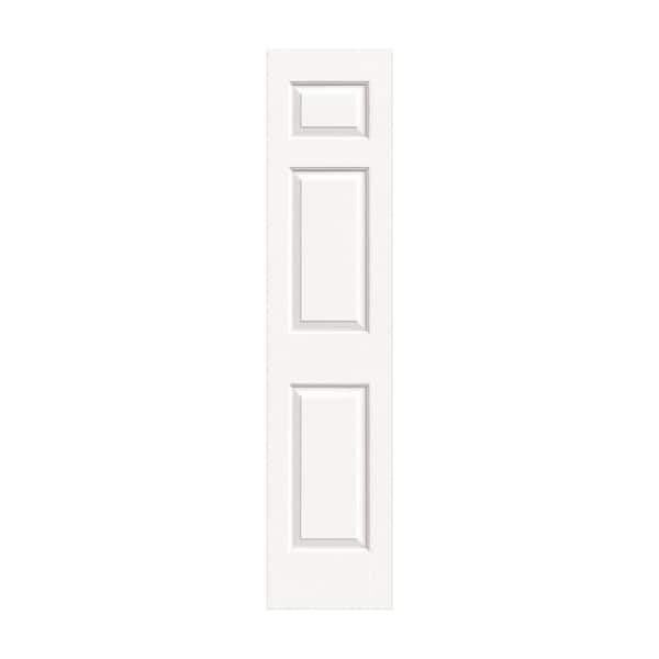 JELD-WEN 18 in. x 80 in. Colonist White Painted Textured Molded Composite MDF Interior Door Slab