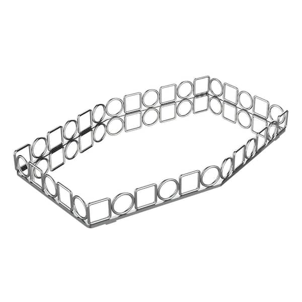 Home Details Circles and Squares Large Mirror Vanity Tray