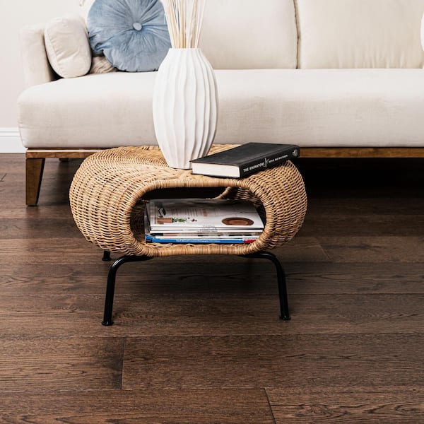 Baker Cove 3 in. T x 0.63 in. W x 78 in. L Engineered Hardwood Flush Stair Nose Eased Edge Large Molding