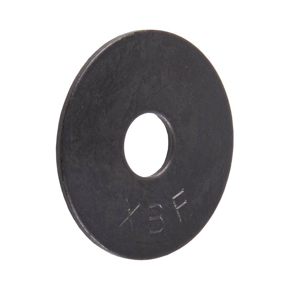 DECKMATE 3/8 in. x 11/2 in. Black Deck Bolt Exterior Fender Washer (50