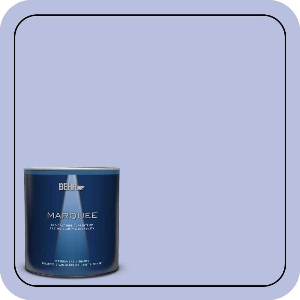 1 qt. #MQ4-31 Stardust Evening One-Coat Hide Satin Enamel Interior Paint & Primer price history on PriceWatchPro