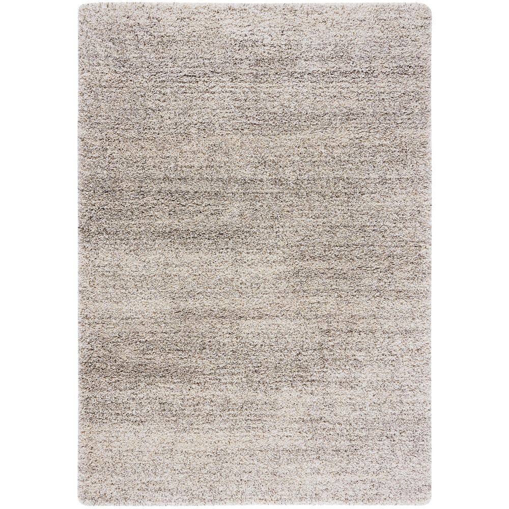 Hudson Shag 4 ft. x 6 ft. Ivory/Gray Solid Marle Area Rug price history on PriceWatchPro