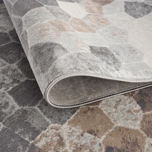 Havana Beige (2 ft. x 6 ft.) - 2 ft. 3 in. x 6 ft. Traditional Distressed Doormat Area Rug Entrance Floor Mat