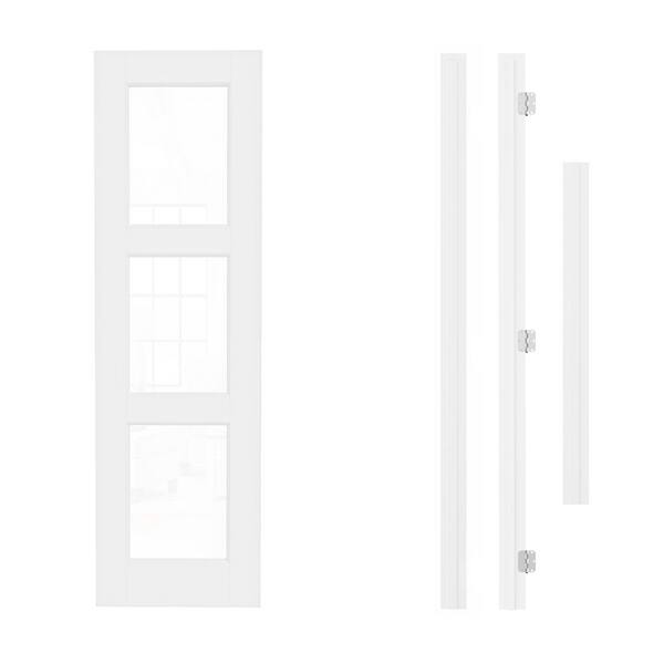 JELD-WEN 24 in. x 80 in. Colonist Primed Left-Hand Textured Solid