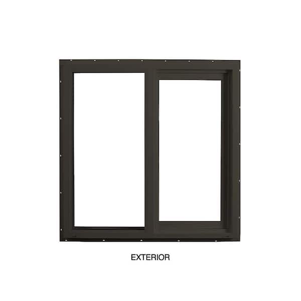 Ply Gem 23.5 in. x 23.5 in. Select Series Vinyl Horizontal Sliding