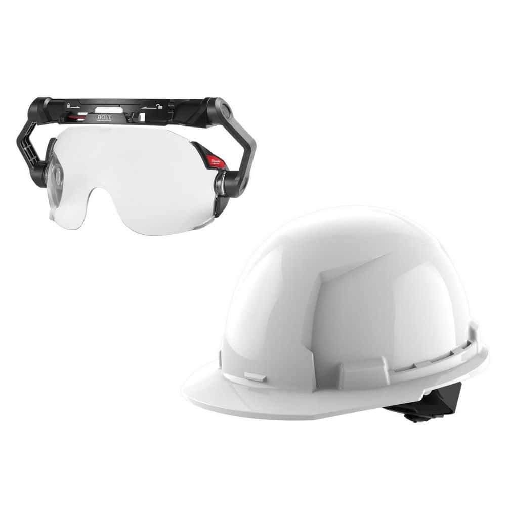 Bolt Clear Eye Visor with (5) WHT Front Brim w/ Bolt-Type 1CLS E price history on PriceWatchPro