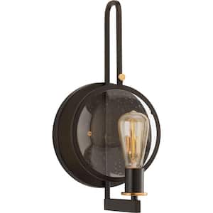 Looking Glass Collection 1-Light Antique Bronze Wall Sconce