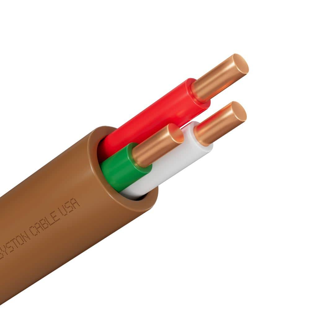 50 ft. 18/3 Brown Solid Bare Copper CMR/CL3R Thermostat Wire price history on PriceWatchPro