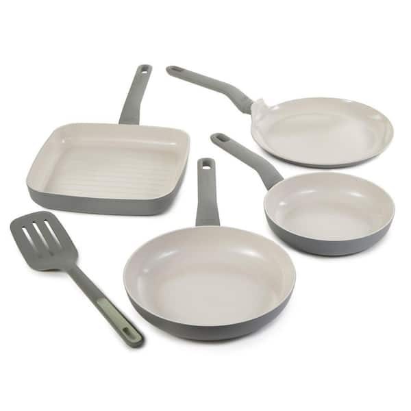 BergHOFF Leo Balance 5-Piece Nonstick Ceramic Specialty Pan Set with Turner