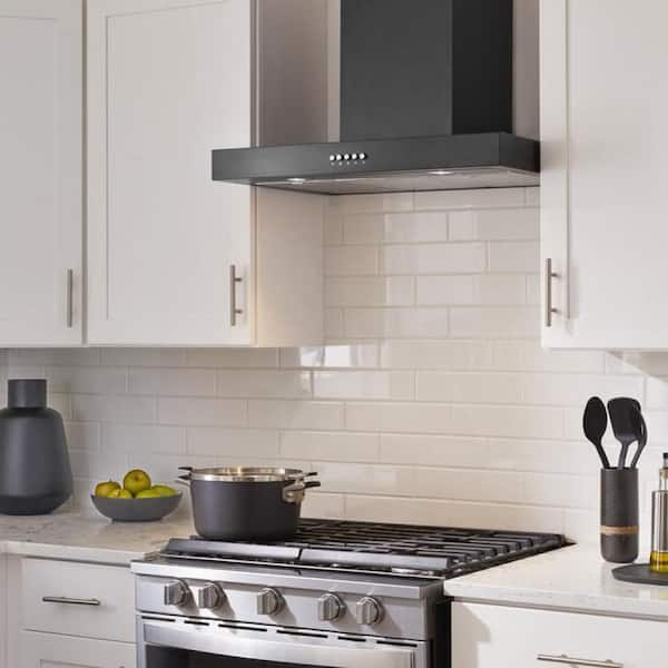 Vissani 30 inch range deals hood installation