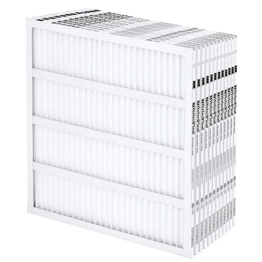 16 in. x 25 in. x 1 in. Perfect Pleat MERV 8 Self-Supporting Pleated Air Fi