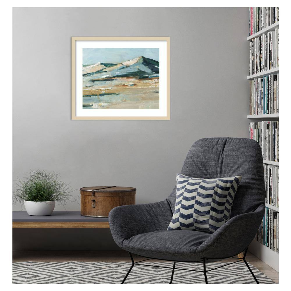 Ethan Harper Svelte Natural Framed Abstract Landscape Print