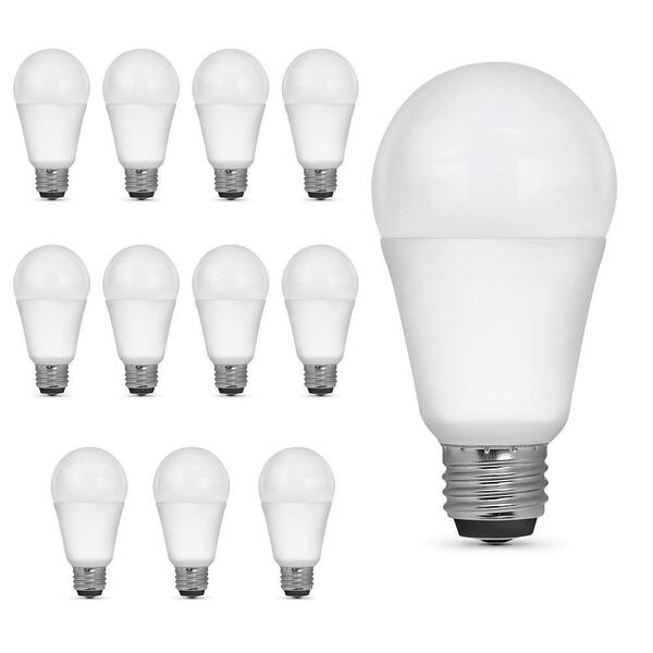 Feit Electric 30/70/100-Watt Equivalent A19 CEC Title 20 Compliant 90+ CRI 3-Way E26 Medium LED Light Bulb Bright White 3000K(12-Pack)