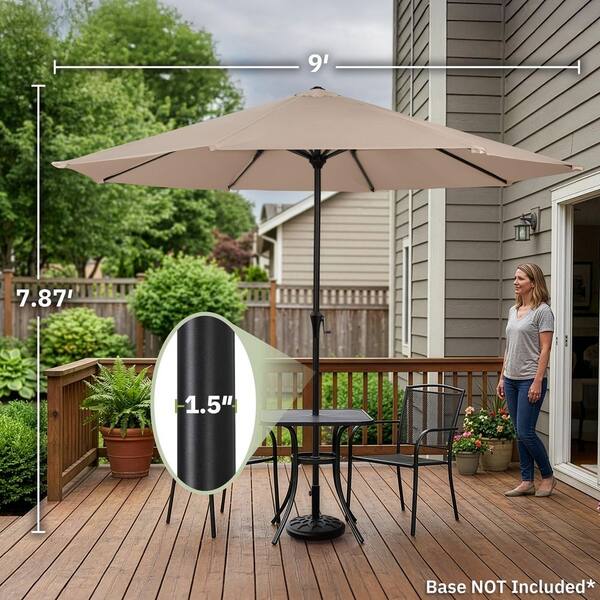 costway 10' patio outdoor sunshade hanging umbrella 10' Hanging Umbrella Patio Sun Shade Offset Outdoor Market W/T Cross Base-Burgundy