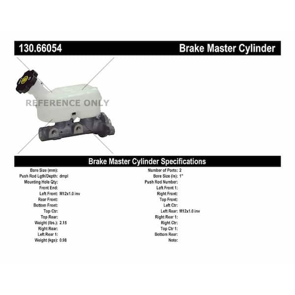 Centric Parts Brake Master Cylinder
