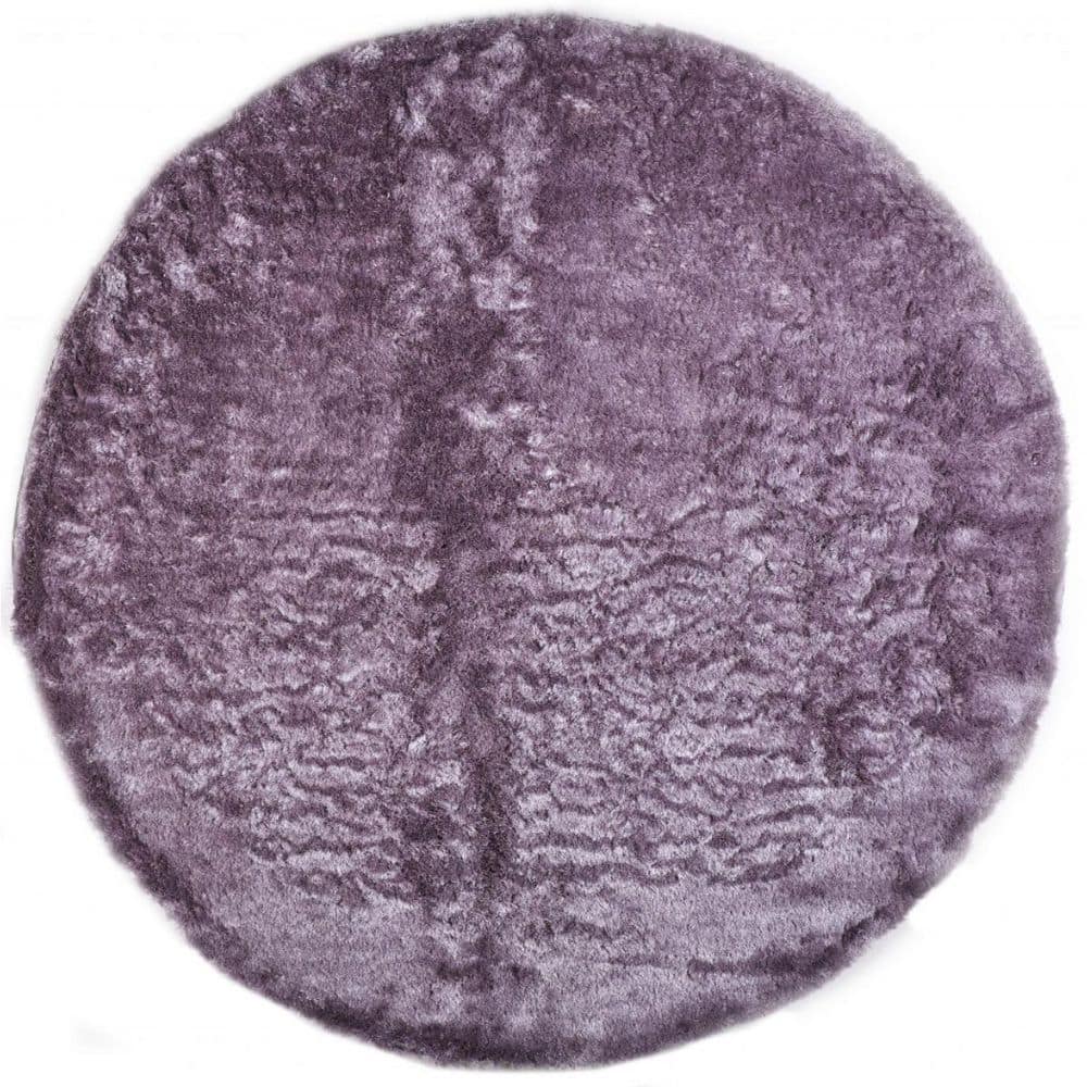 10 ft. Round Purple Solid Color Area Rug price history on PriceWatchPro