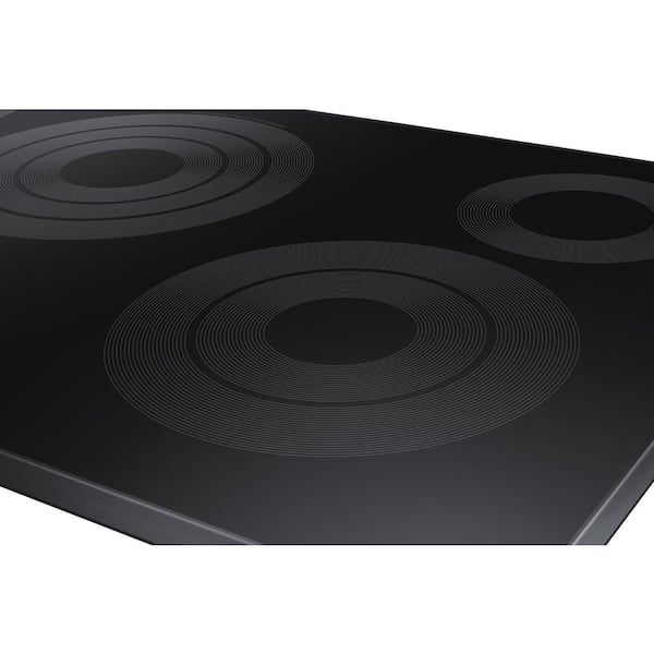 Samsung 30 Induction Cooktop with WiFi and Virtual Flame Black