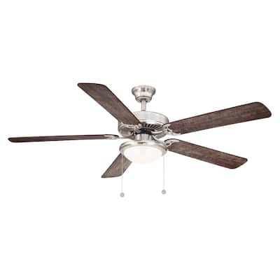 Trice 56 in. LED Brushed Nickel Ceiling Fan