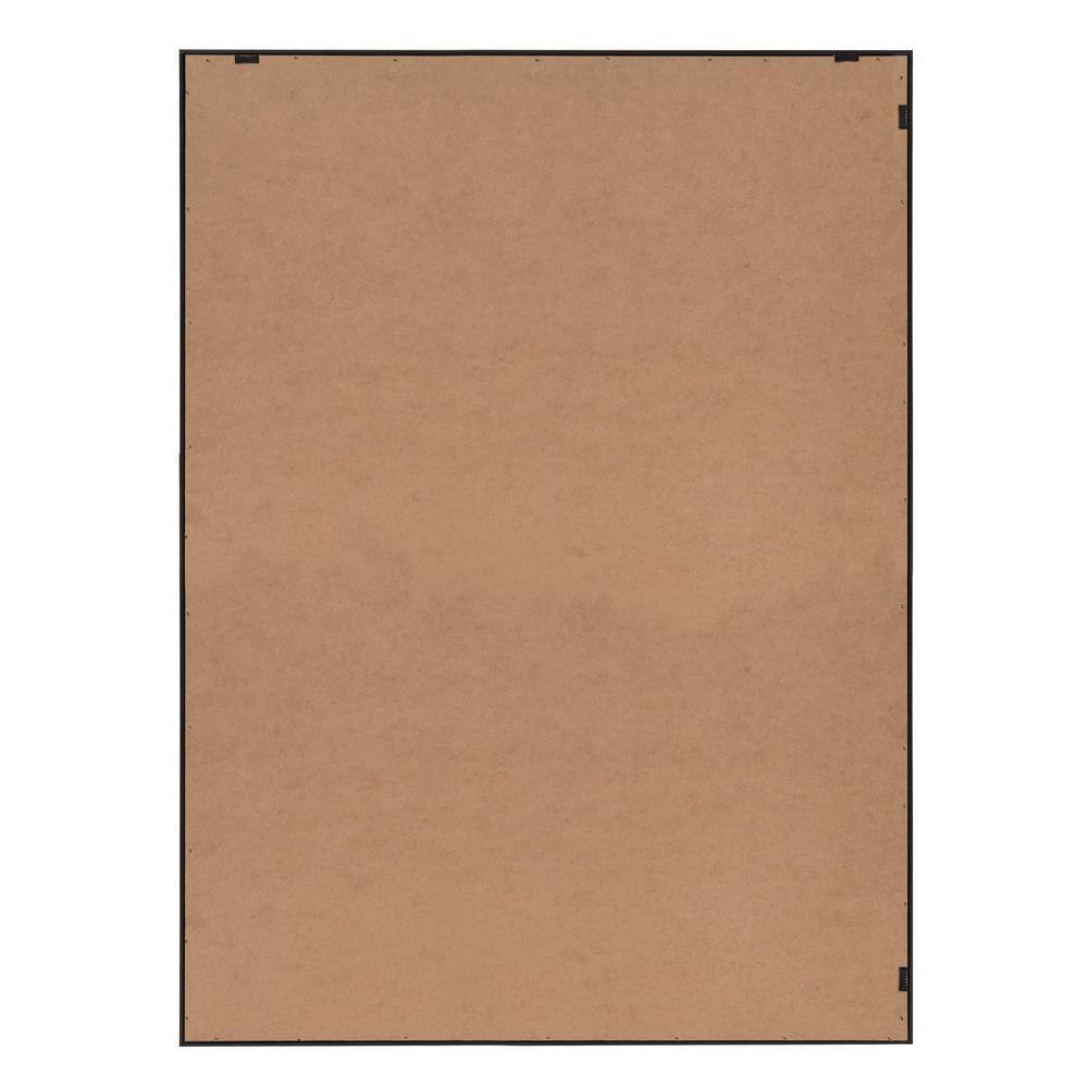 Sylvie 40.69" Blue and Beige Abstract Canvas Art Print