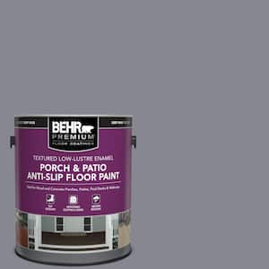 1 gal. #PPU16-15 Gray Heather Textured Low-Lustre Enamel Interior/Exterior Porch and Patio Anti-Slip Floor Paint