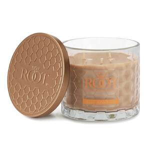 3 Wick Honeycomb Ginger Patchouli Scented Jar Candle