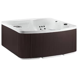 LS500 Plus 5-Person 23-Jet 110-Volt Plug and Play Spa with Thermal Locking Cover