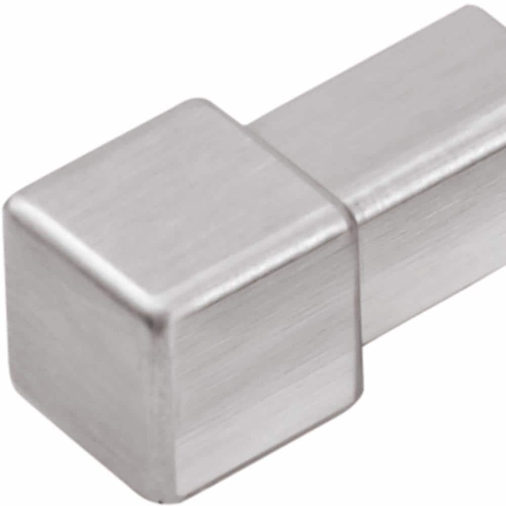 Squareline Profile Corner 7/16 in. Square Edge Brushed Stainless Steel Metal Tile Edge Trim (1-Piece) price history on PriceWatchPro